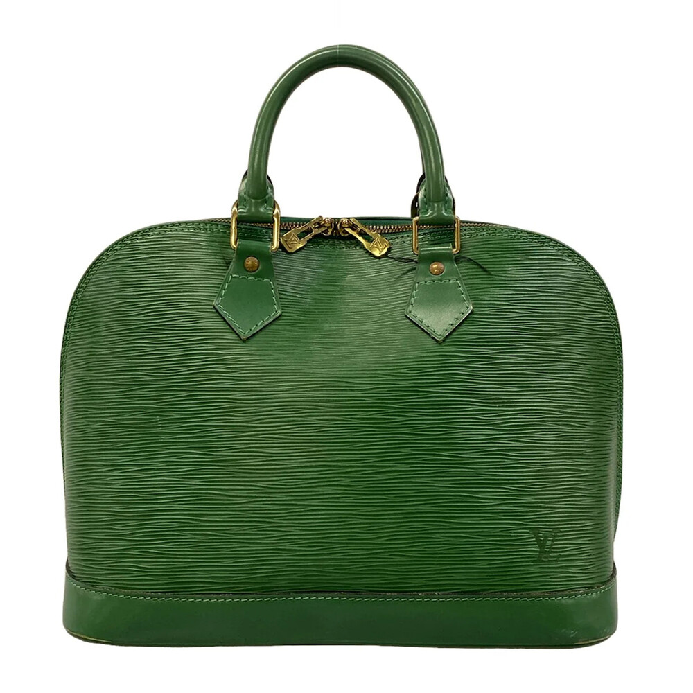 Louis Vuitton Alma Borneo Green Epi #338311L98B